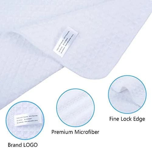 SINLAND Microfiber Kitchen Towels 6 Pack | Quick Dry & Lint-Free 16x24 Inch thumbnail 2