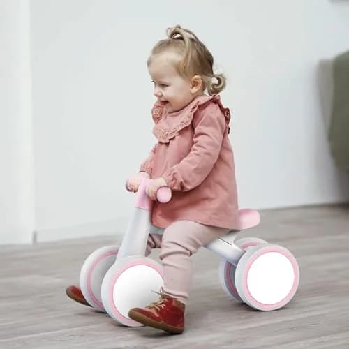 SEREED Baby Balance Bike for 1 Year Old Boy Girl, First Birthday Gift Toy | Aluminum Alloy Frame, 12-24 Months Toddler Bike thumbnail 8