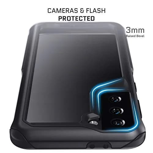 Ghostek ATOMIC slim S21 Plus Case with Aluminum Bumper & Clear Back | Heavy Duty Shock-Absorbent Protection (70-120c) thumbnail 5