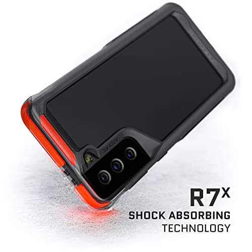 Ghostek ATOMIC slim S21 Plus Case with Aluminum Bumper & Clear Back | Heavy Duty Shock-Absorbent Protection (70-120c) thumbnail 7