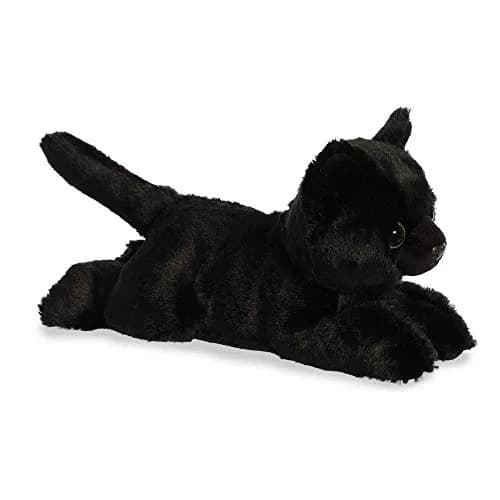 Aurora Mini Flopsie Twilight Cat 8.5" Plush Toy | Soft, Adorable, for All Ages thumbnail 1