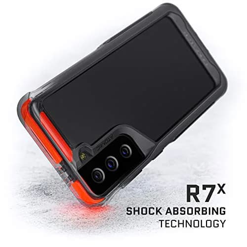 Ghostek Atomic Slim Samsung Galaxy S21 Case - Heavy Duty Aluminum Bumper Clear Back Cover - Shock-Absorbing Protective Phone Case for Galaxy S21 5G Phone Case 2021, (6.2") thumbnail 7