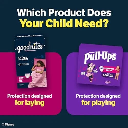 GoodNites Girls Nighttime Underwear Extra Large (28 Count) | Leak-Free Protection for Girls thumbnail 8