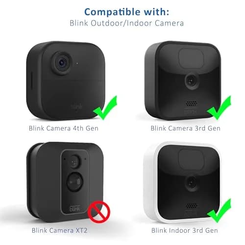 GoHonor Blink Outdoor Camera Mount Bracket 5-Pack with Sync Module Outlet Mount | Weatherproof ABS Plastic thumbnail 2