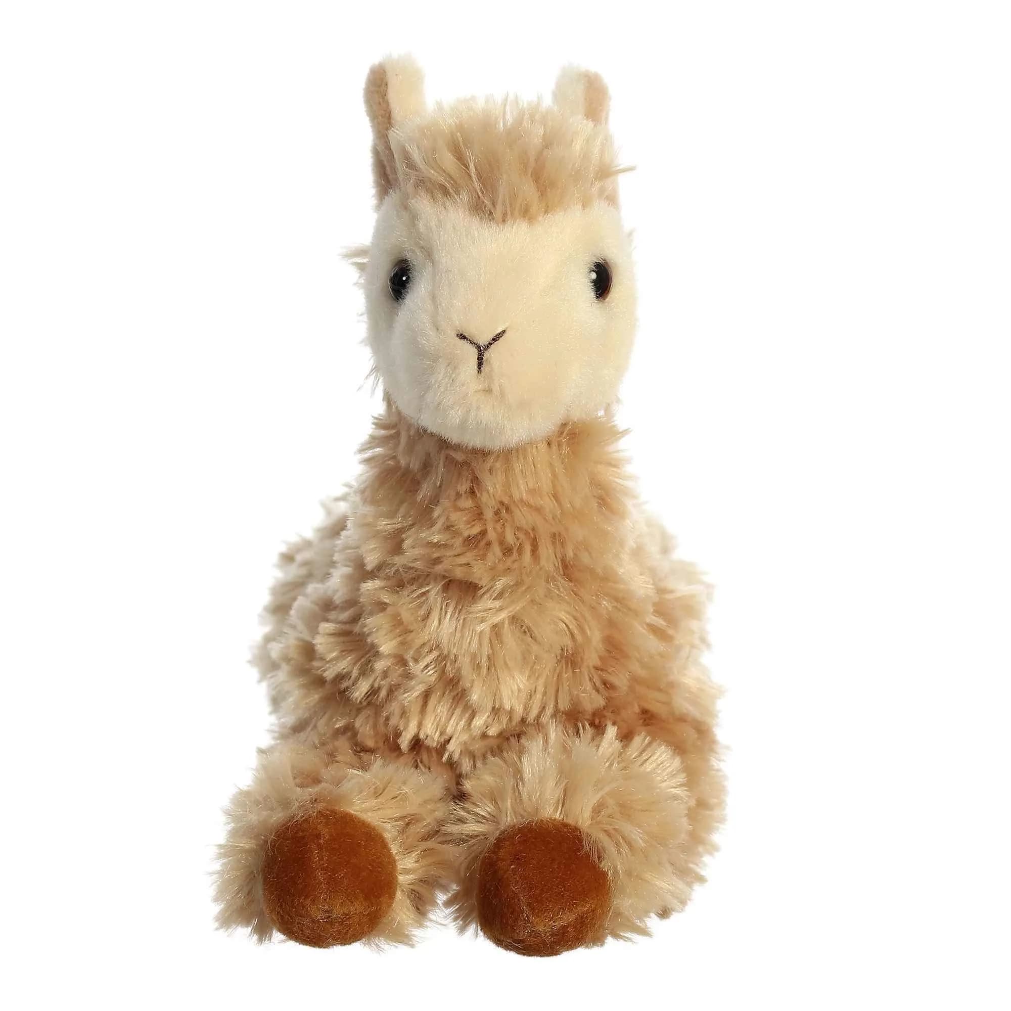 Aurora Mini Flopsie Louis Llama Plush Toy 21.59 cm (8.5 inches) | ASTM-Tested & Non-Toxic - view 3