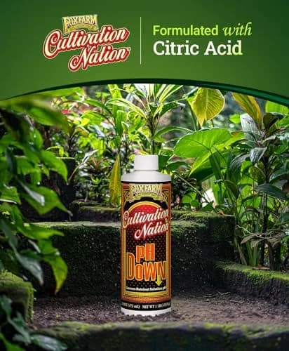 FoxFarm Cultivation Nation pH Down for Plants’ Nutrient Solutions 1 Pint | Formulated with Citric Acid for Soil & Hydroponics thumbnail 2