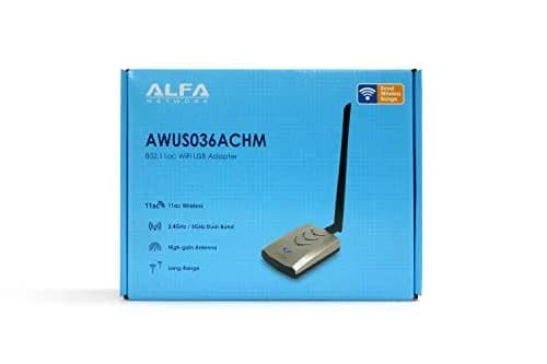 Alfa AWUS036ACHM 802.11ac WiFi Range Boost USB Adapter 433 Mbps (150 Mbps + 433 Mbps) thumbnail 4