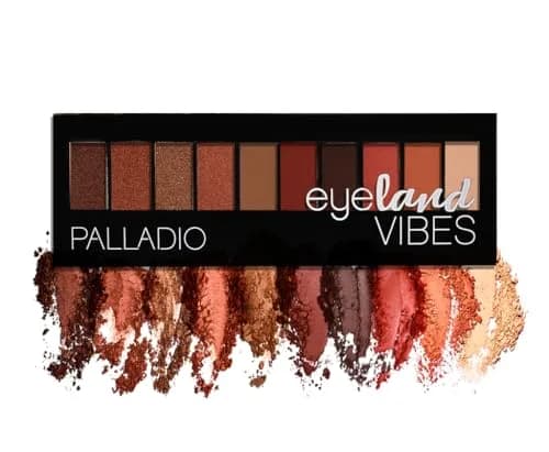 Palladio Eyeland Vibes Eyeshadow Palette 10 Shades | Tropical & Vibrant Looks for Day & Night thumbnail 2