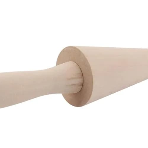 HERCHR Natural Wood Cone Roller for Pizzelles, Krumkakes & Ice Cream Cones | 23cm (9.1in) thumbnail 9