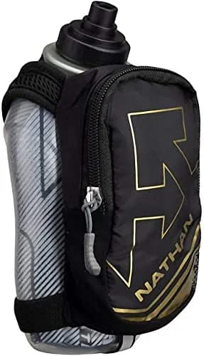 Nathan SpeedDraw Plus Insulated Flask 18oz | Grip-Free Hydration with Reflective Safety thumbnail 1