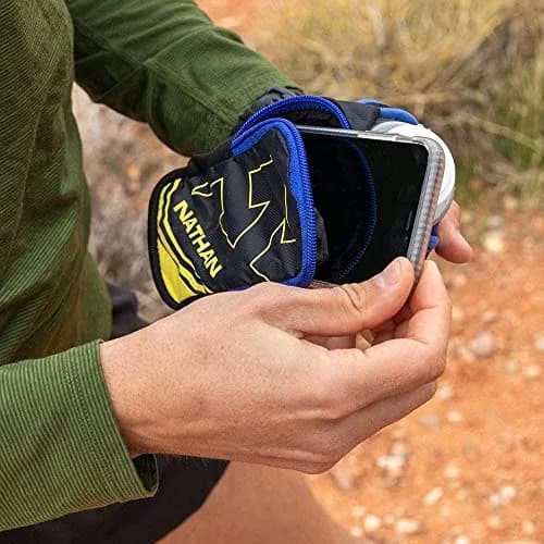 Nathan SpeedDraw Plus Insulated Flask 18oz | Grip-Free Hydration with Reflective Safety thumbnail 4