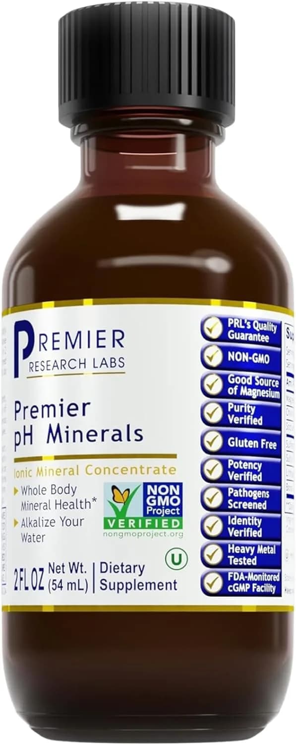 Premier Research Labs Premier pH Minerals - Trace Minerals - 2 fl oz | pH Balance & Hydration Support - main product image