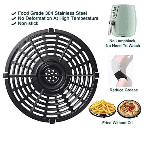 Autonomier MOST 5QT ir Fryer Replacement Grill Pan for Power Dash Chefman | Nonstick, Stainless Steel, Dishwasher Safe thumbnail 4