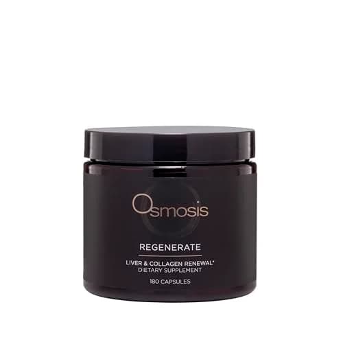OSMOSIS Regenerate Skin & Liver Support Supplement, 180 Count | Supports Liver & Skin Firmness thumbnail 1