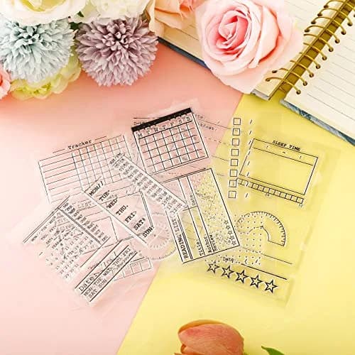 Zonon Journal Stamps 18 Styles | DIY Crafts for Scrapbooking & Planning thumbnail 6