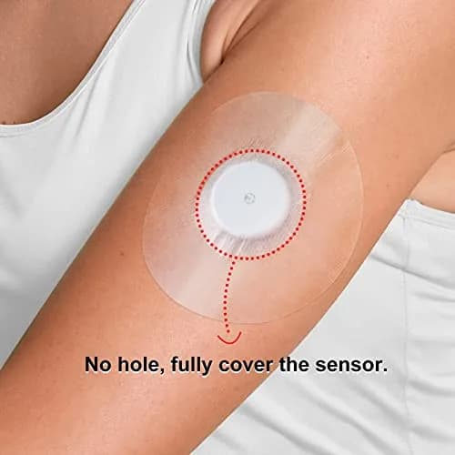 HONYOU Libre Sensor Covers 60-Pack | Waterproof, Hypoallergenic Adhesive Patches for Libre 2/3 thumbnail 4