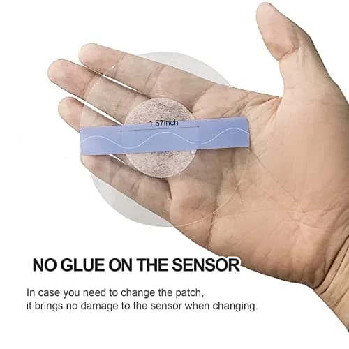 HONYOU Libre Sensor Covers 60-Pack | Waterproof, Hypoallergenic Adhesive Patches for Libre 2/3 thumbnail 5
