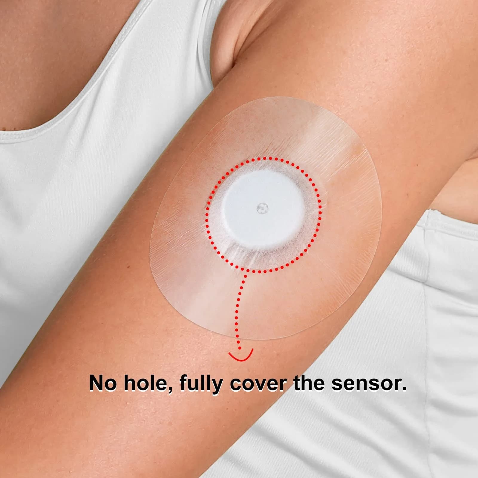 HONYOU Libre Sensor Covers 60-Pack | Waterproof, Hypoallergenic Adhesive Patches for Libre 2/3 - view 4