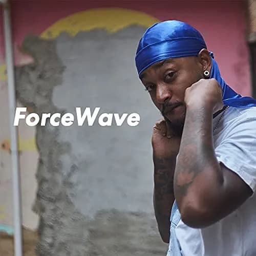 ForceWave Silky Satin Durags & Wave Cap Set for Men & Women - 4 Durags + 1 Cap (Black, Blue, Gray, Red) | Moisture-Retaining Fabric thumbnail 7