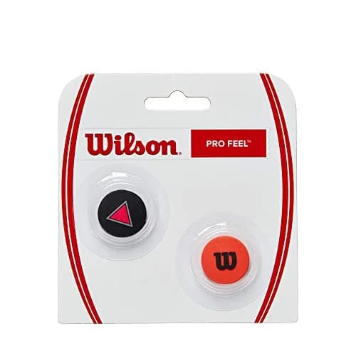 WILSON Pro Feel Clash Dampener 2-Pack Red | Absorbs Vibrations for Arm Comfort thumbnail 1