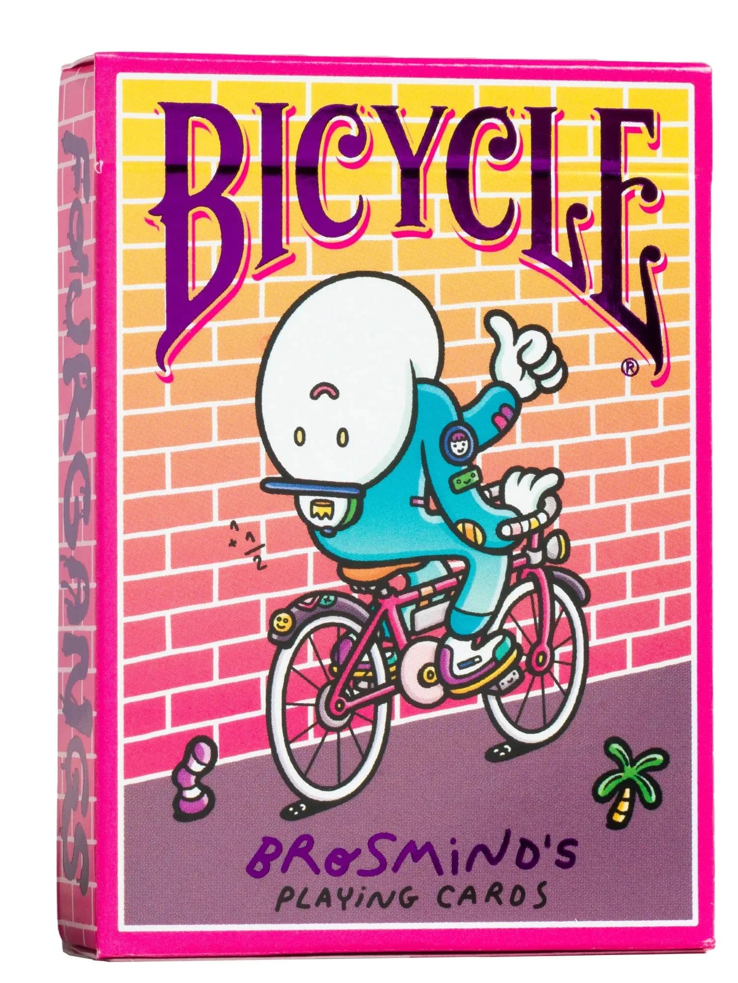 Bicycle Brosmind Four Gangs Playing Cards, Yellow | Unique Art Deck for Card Enthusiasts — Yellow