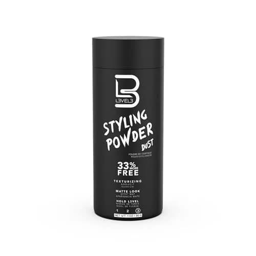 L3 Level 3 Hair Texture Powder for Men, Volume, Natural Look, 30g (1.05 oz) | Matte Finish Styling Agent thumbnail 9