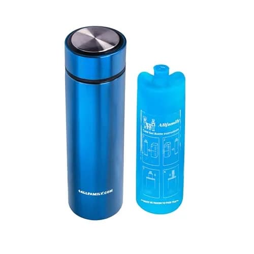 4ALLFAMILY Nomad Insulin Travel Case Cooler Red Medium | Keeps Medicine Cool for 27 Hours in 104°F Heat — Blue / Medium
