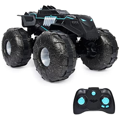DC Comics All-Terrain Batmobile RC Vehicle 1:15 Scale Water-Resistant for Kids 4+ | Land & Water Adventure thumbnail 1