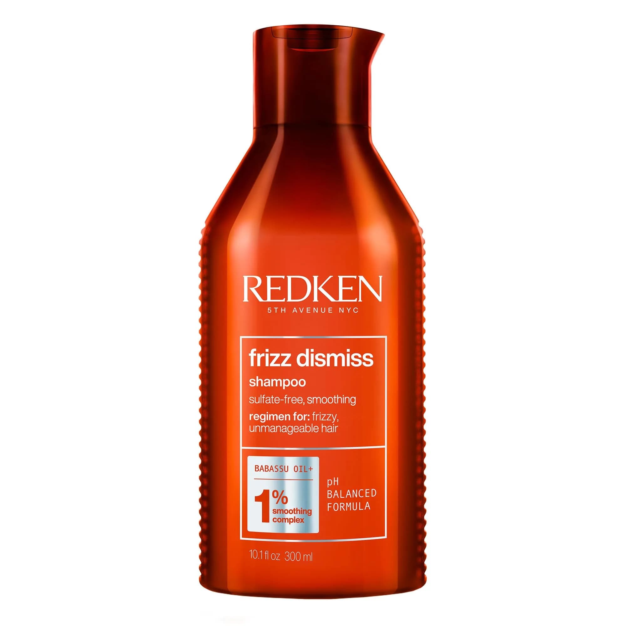Redken Frizz Dismiss Shampoo for Frizzy Hair 300ml (10.1 Fl Oz) | Sulfate-Free Smoothing & Shine - main product image