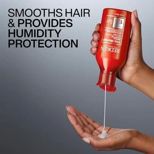 Redken Frizz Dismiss Shampoo for Frizzy Hair 300ml (10.1 Fl Oz) | Sulfate-Free Smoothing & Shine thumbnail 5