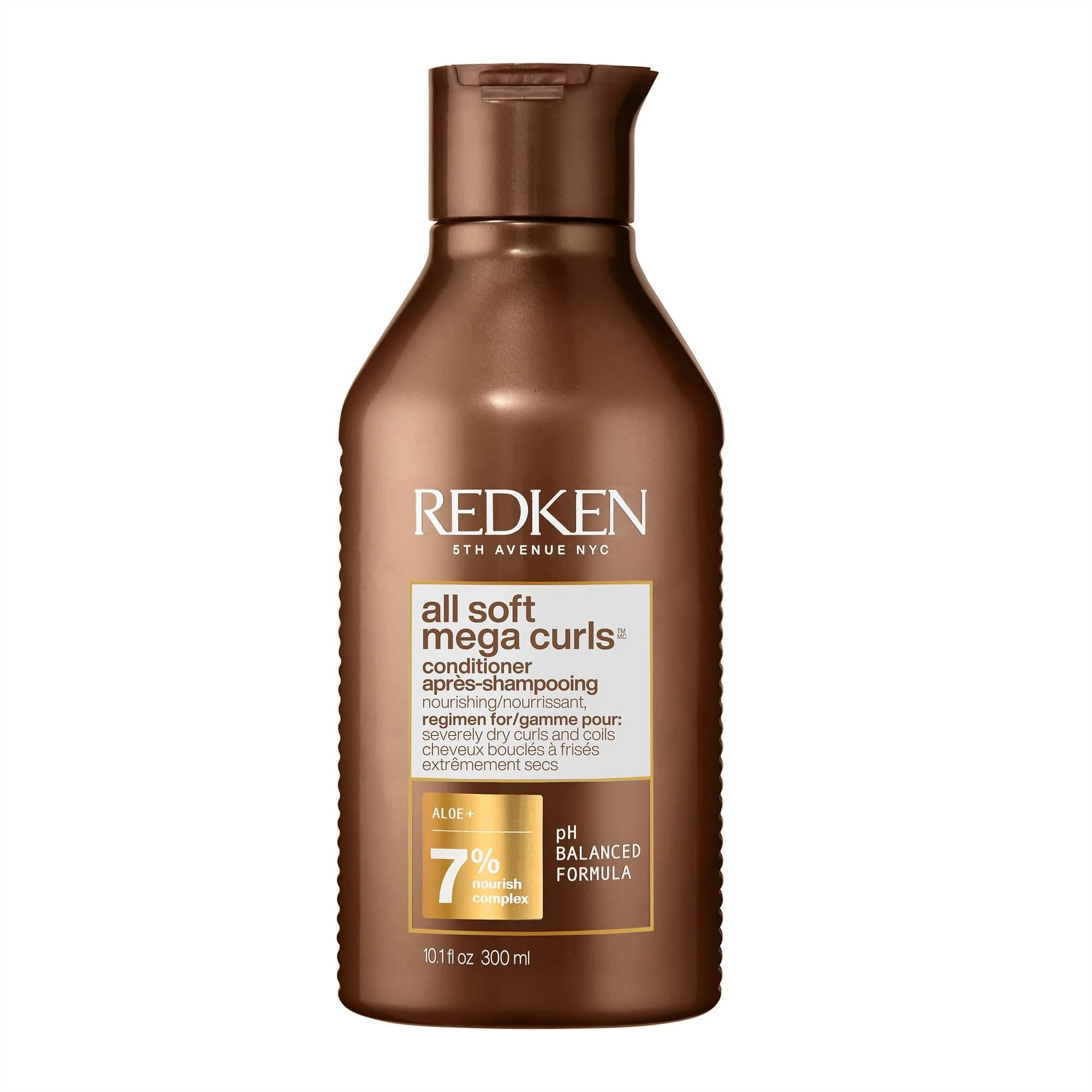 Redken All Soft Mega Curls Conditioner – For Curly Hair, 298ml (10.1 Fl Oz) | Professional Salon Formula - main product image