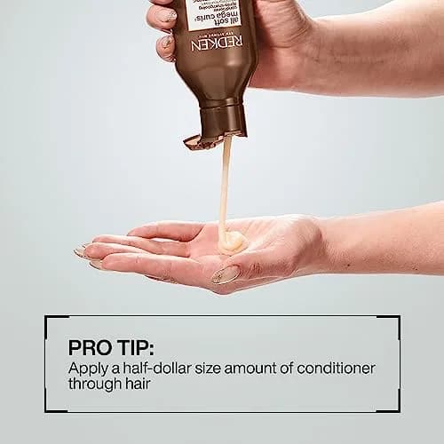 Redken All Soft Mega Curls Conditioner – For Curly Hair, 298ml (10.1 Fl Oz) | Professional Salon Formula thumbnail 4