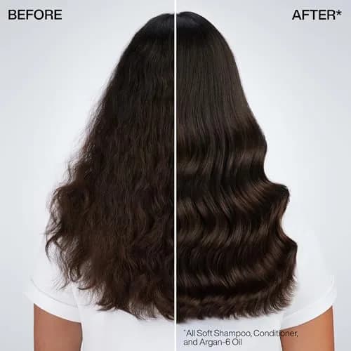 Redken All Soft Conditioner 10.1 Fl Oz | Moisturizes & Softens Dry, Brittle Hair with Argan Oil thumbnail 4