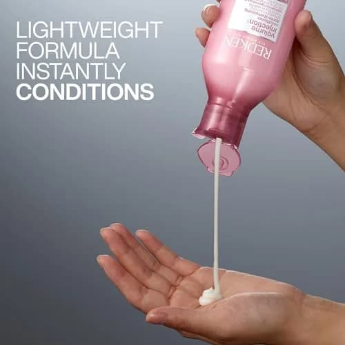 Redken Volume Injection Conditioner – For Fine Hair, 300ml (10.1 Fl Oz) | Lightweight Volumizing Formula thumbnail 4