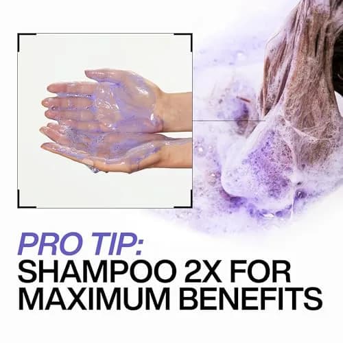 Redken Blondage Purple Shampoo 300ml (10.1 Fl Oz) | Tones Blonde Hair, Removes Brassiness thumbnail 5
