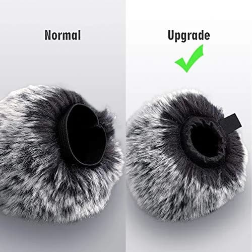 ChromLives Microphone Windscreen & Foam Cover Combo for Audio Technica at2020, at2035, at2500, at2050, at4040 | Noise Filter (115 chars) thumbnail 4