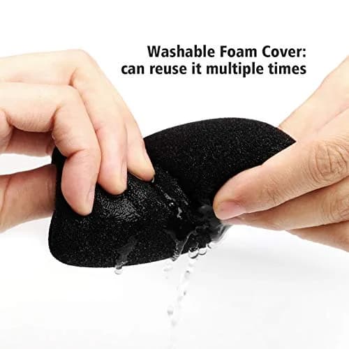 ChromLives Microphone Windscreen & Foam Cover Combo for Audio Technica at2020, at2035, at2500, at2050, at4040 | Noise Filter (115 chars) thumbnail 5