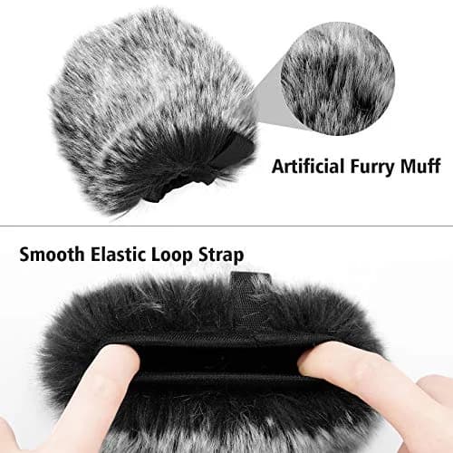ChromLives Microphone Windscreen & Foam Cover Combo for Audio Technica at2020, at2035, at2500, at2050, at4040 | Noise Filter (115 chars) thumbnail 3