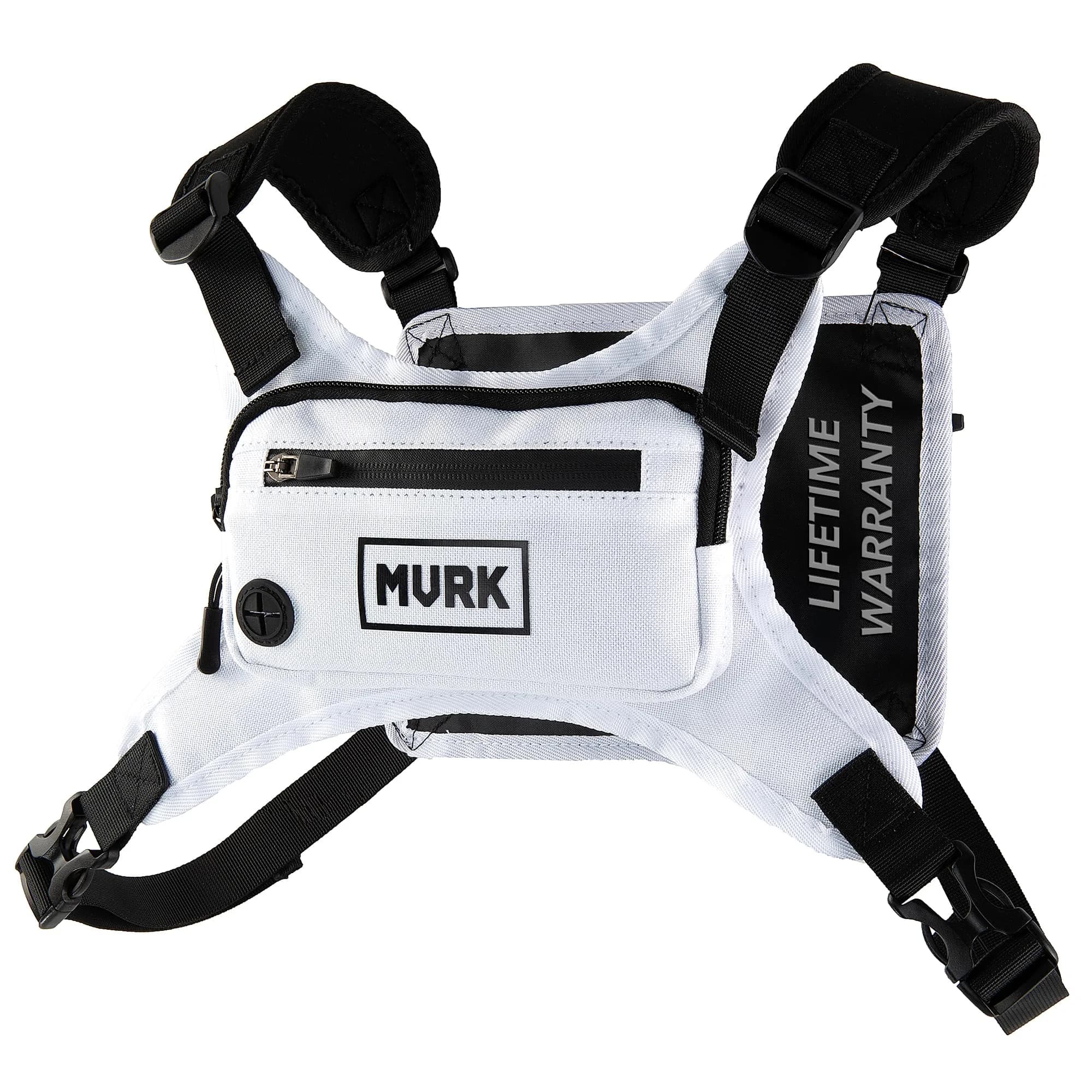MVRK Water Resistant Running Vest Chest Pack | Lightweight Training Pack with Reflective Detail