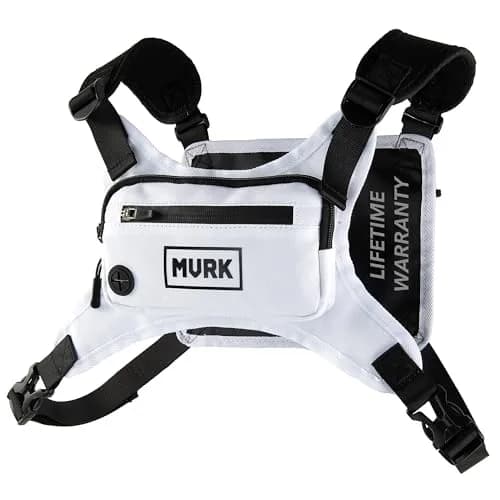 MVRK Water Resistant Running Vest Chest Pack | Lightweight Training Pack with Reflective Detail thumbnail 1