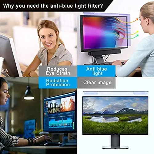 GUMIKE Anti Blue Light Screen Protector for 25-27 Inch Monitors | Blocks 88% Blue Light thumbnail 7
