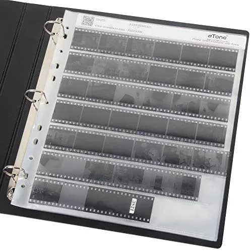 eTone Archival Storage Sheets 100x135mm (100 Pages) | Protects 35mm Film Negatives thumbnail 4