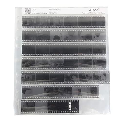 eTone Archival Storage Sheets 100x135mm (100 Pages) | Protects 35mm Film Negatives thumbnail 2