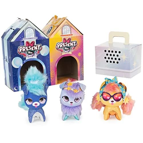 Present Pets Minis Galaxy Trio 3-Pack of 3-inch Plush Toys | Galaxy-Inspired Kids Plush for Girls 5+ thumbnail 3