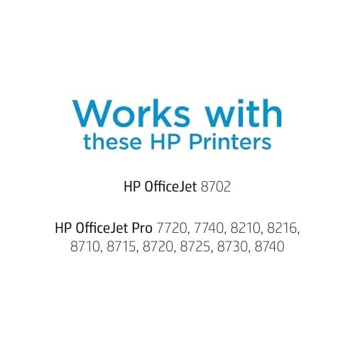HP Original 952XL Black, Cyan, Magenta, Yellow High-Yield Ink Cartridges (5-Pack) | Fade-Resistant Documents & Brilliant Images thumbnail 2