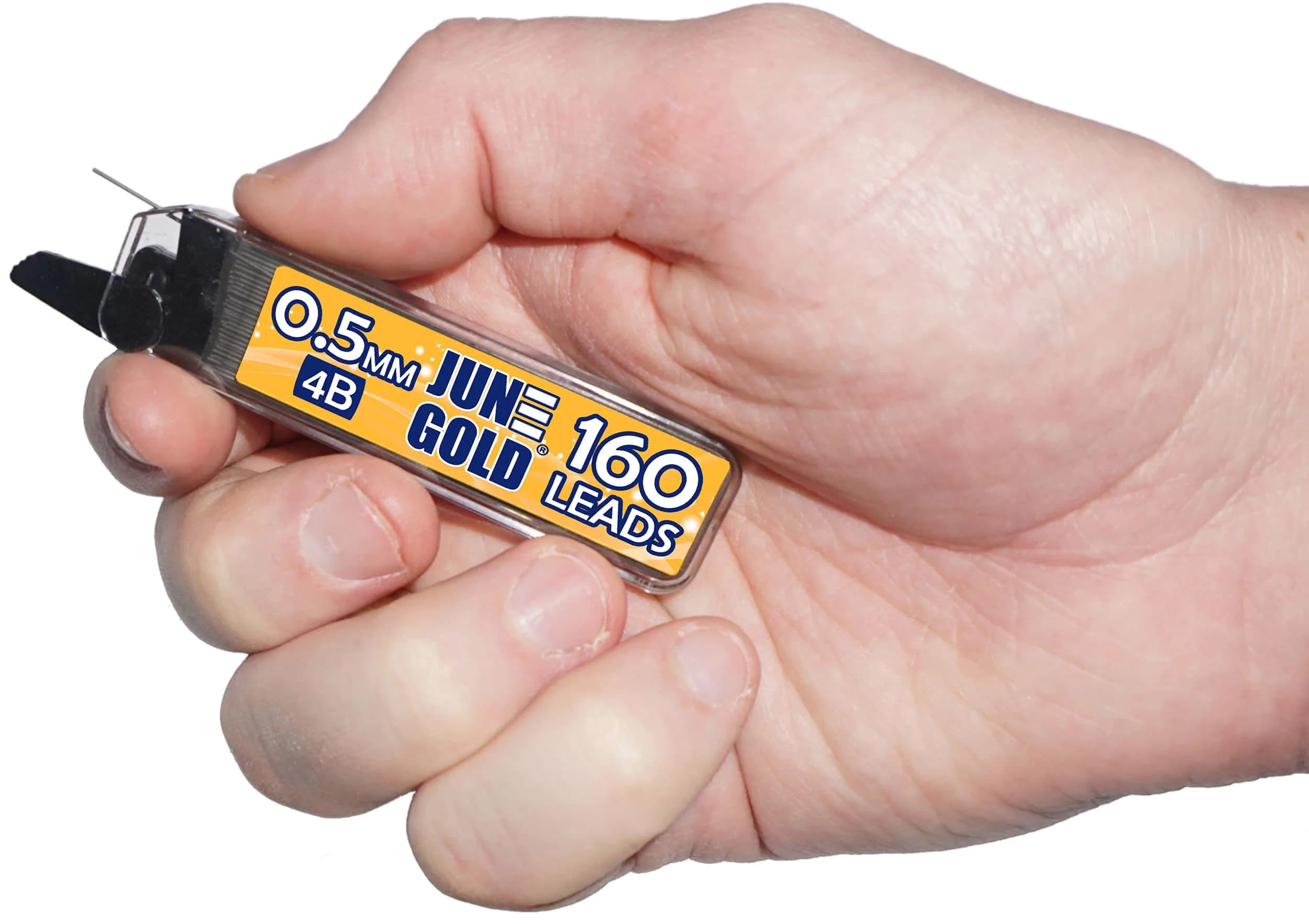 June Gold 0.5 mm 4B Mechanical Pencil Leads 640 Count (2.36 in) | Smooth Writing & Break Resistant - view 2