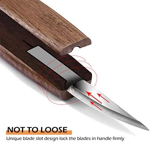 Sttargxing Wood Carving Kit with 6pcs Whittling Knives | Ergonomic Handles & High-Quality Steel for Beginners & Kids thumbnail 4