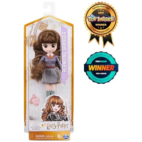 Wizarding World Hermione Granger Fashion Doll 8-inch (20.32 cm) | Authentic USA Import for Imaginative Play thumbnail 2