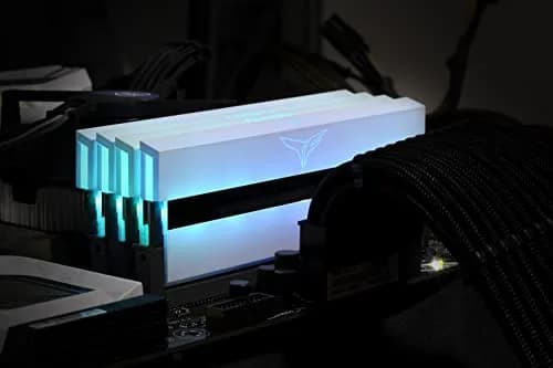 TEAMGROUP T-Force XTREEM ARGB DDR4 16GB (2x8GB) 3600MHz CL18 Desktop Gaming Memory Ram (White) | PC4-28800 Dual Channel thumbnail 4