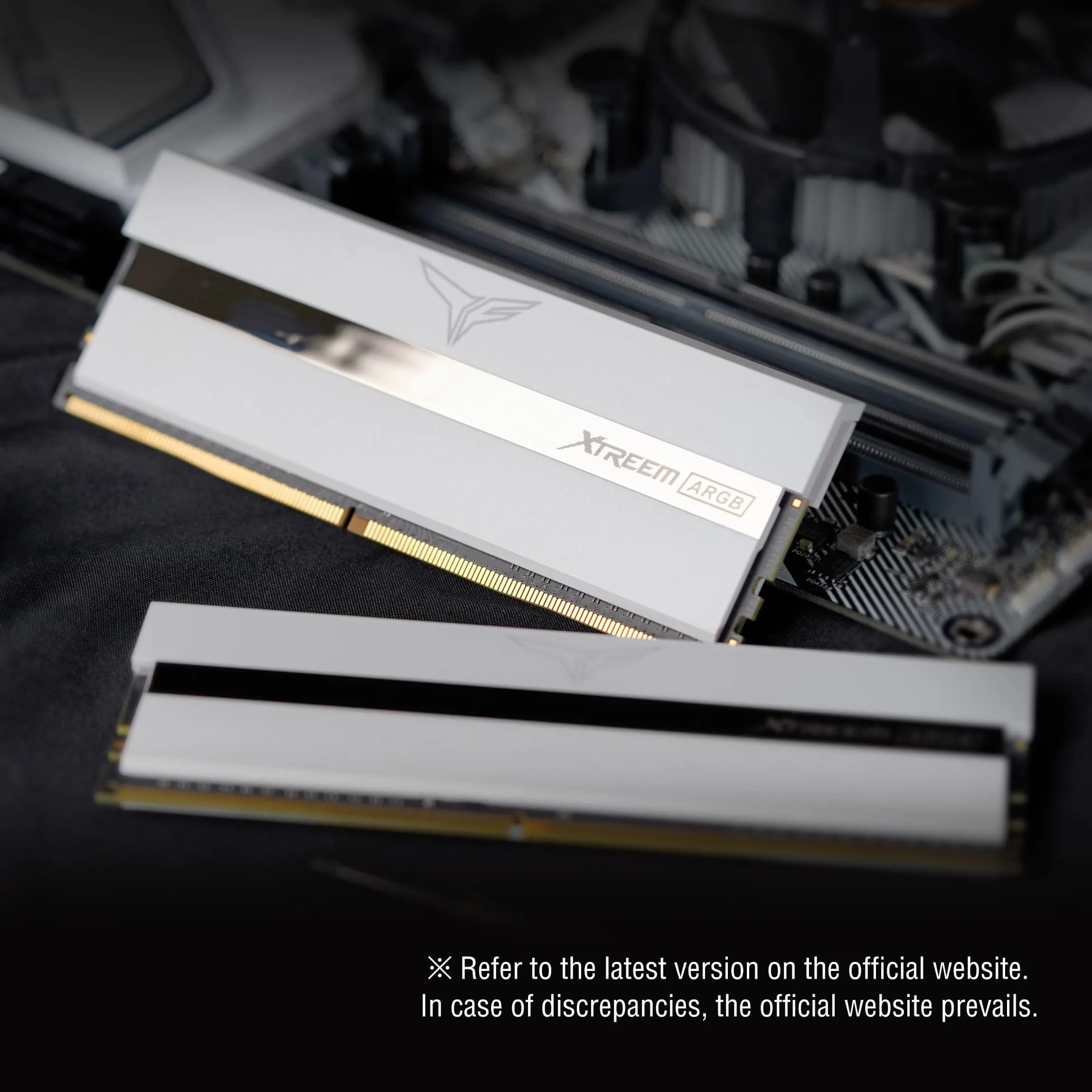 TEAMGROUP T-Force XTREEM ARGB DDR4 16GB (2x8GB) 3600MHz CL18 Desktop Gaming Memory Ram (White) | PC4-28800 Dual Channel - view 5
